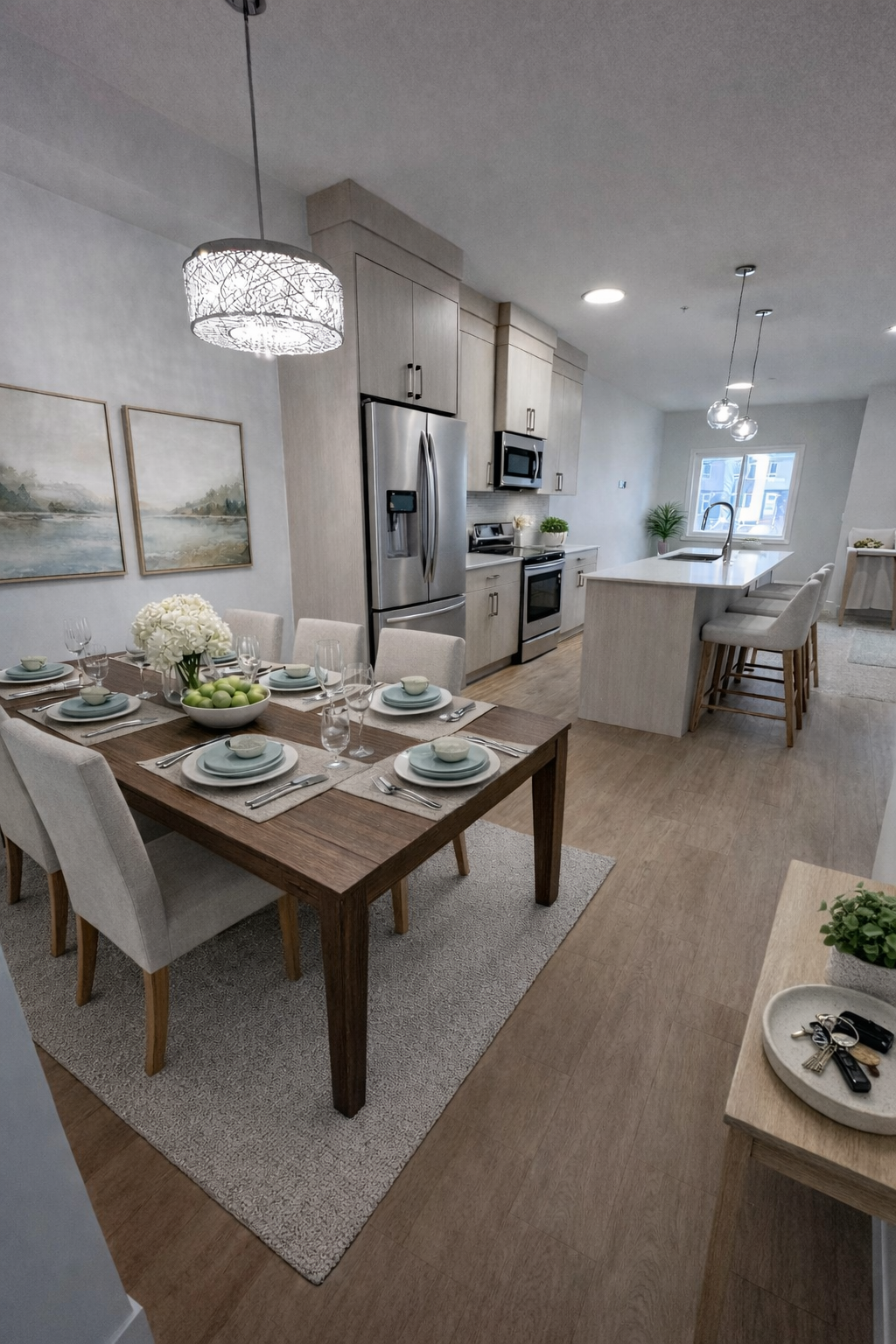 Colonia Rowhomes architectural rendering